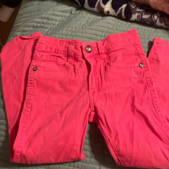 Liquid Gold Girl Pink‎ Bling Pants Size 4 - Picture 1 of 9